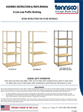 Z-Line Low Profile Shelving ZA7-Series (1930620)